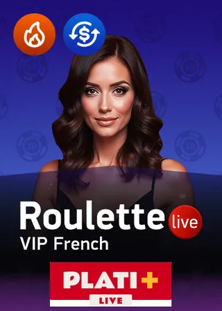 Live Roulette French VIP by Platipus Live at Spin Fever