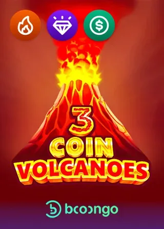 3 Coin Volcanoes by 3Oaks at Spin Fever